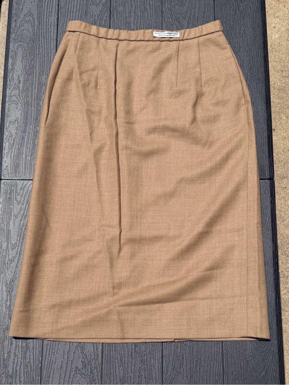 Pendleton Camel Wool Skirt